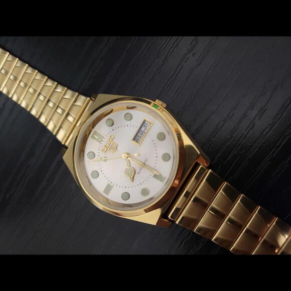 ️‍🔥Vintage Seiko 5-6309A Automatic Day-Date‎ Men's Watch - Picture 1 of 5